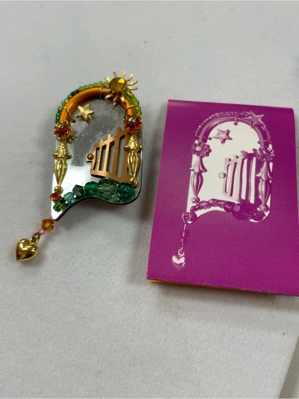 Liztech The Secret Garden Hand-Crafted Brooch
